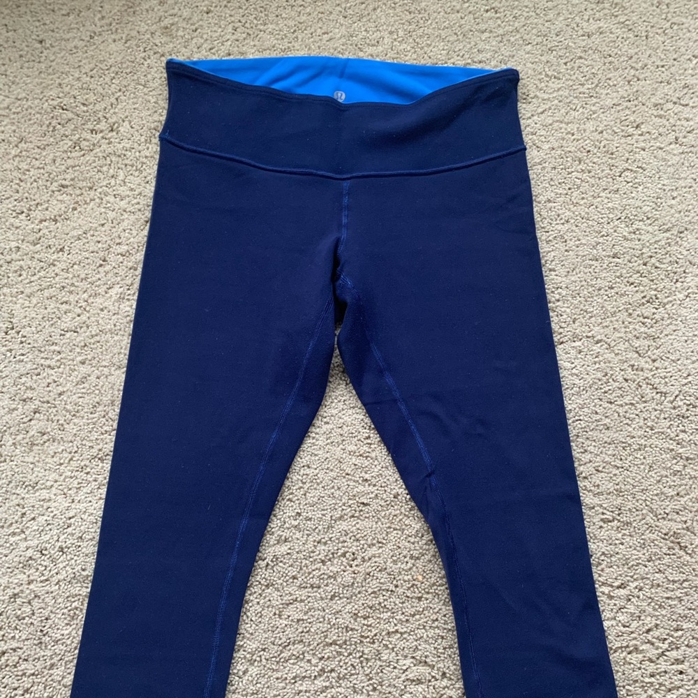 Lululemon Wunder Under Crop Reversible